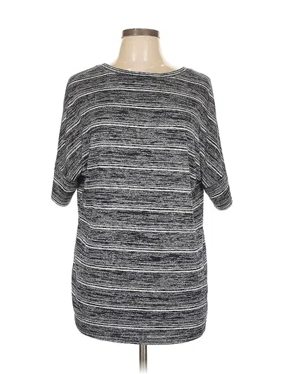 Pre-owned Calvin Klein Jeans Est.1978 Calvin Klein Jeans 3/4 Sleeve T-shirt In Gray