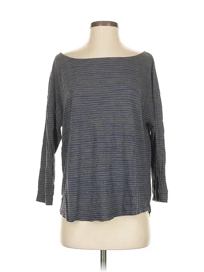 Pre-owned Calvin Klein Jeans Est.1978 Calvin Klein Jeans 3/4 Sleeve T-shirt In Gray