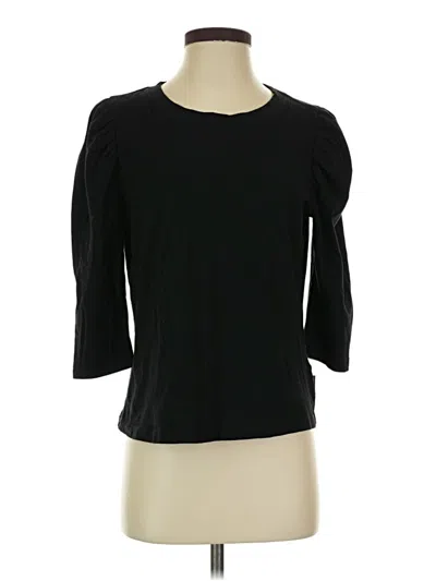 Pre-owned Calvin Klein Jeans Est.1978 Calvin Klein Jeans 3/4 Sleeve T-shirt In Black
