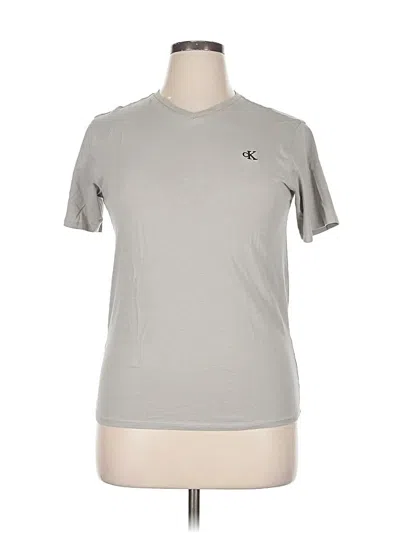 Pre-owned Calvin Klein Jeans Est.1978 Calvin Klein Jeans Active T-shirt In Gray