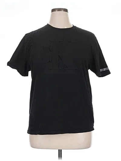 Pre-owned Calvin Klein Jeans Est.1978 Calvin Klein Jeans Active T-shirt In Black