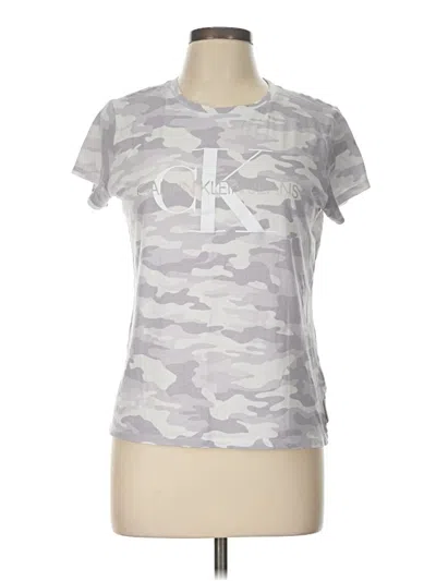 Pre-owned Calvin Klein Jeans Est.1978 Calvin Klein Jeans Active T-shirt In Gray