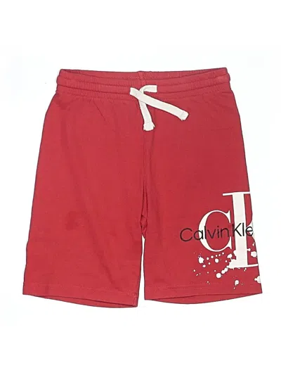 Pre-owned Calvin Klein Jeans Est.1978 Kids' Calvin Klein Jeans Athletic Shorts In Red