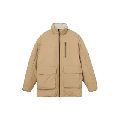 Calvin Klein Jeans Est.1978 Calvin Klein Jeans Beige Recycled Polyester Men's Jacket