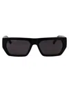 Calvin Klein Jeans Est.1978 Calvin Klein Jeans Black Acetate Sunglasses In Black