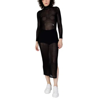 Calvin Klein Jeans Est.1978 Calvin Klein Jeans Black Acrylic Women's Dress