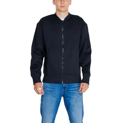 Calvin Klein Jeans Est.1978 Calvin Klein Jeans Black Cotton Rigenerato Men's Cardigan