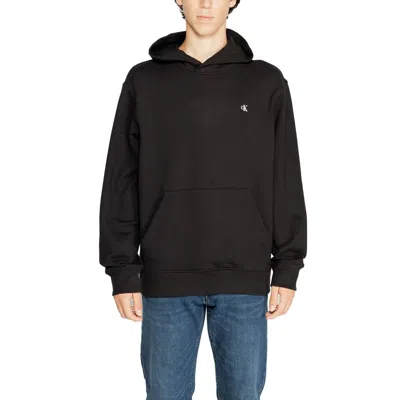 Calvin Klein Jeans Est.1978 Calvin Klein Jeans Black Cotton Rigenerato Men's Sweater