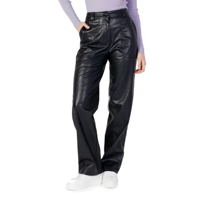 Calvin Klein Jeans Est.1978 Calvin Klein Jeans Black Recycled Polyester Jeans & Women's Pant