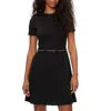 Calvin Klein Jeans Est.1978 Calvin Klein Jeans Black Viscose Women's Dress In Black