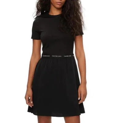 Calvin Klein Jeans Est.1978 Calvin Klein Jeans Black Viscose Women's Dress
