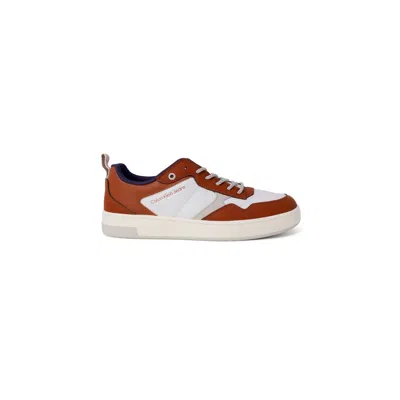 Calvin Klein Jeans Est.1978 Calvin Klein Jeans Brown Leather Men's Sneaker
