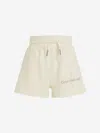 Calvin Klein Jeans Est.1978 Calvin Klein Jeans Calvin Klein Girls Monogram Embroidered Shorts In Beige