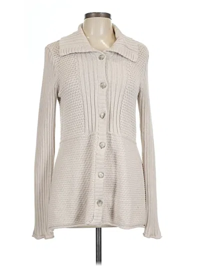 Pre-owned Calvin Klein Jeans Est.1978 Calvin Klein Jeans Cardigan Sweater In Ivory