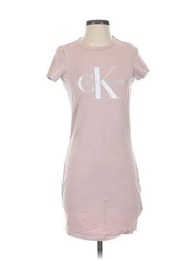 Pre-owned Calvin Klein Jeans Est.1978 Calvin Klein Jeans Casual Dress In Pink