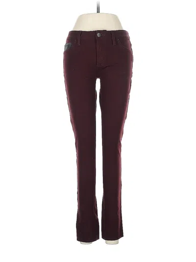 Pre-owned Calvin Klein Jeans Est.1978 Calvin Klein Jeans Casual Pants In Burgundy