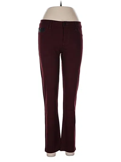 Pre-owned Calvin Klein Jeans Est.1978 Calvin Klein Jeans Casual Pants In Burgundy