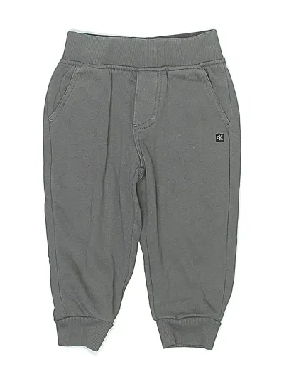 Pre-owned Calvin Klein Jeans Est.1978 Kids' Calvin Klein Jeans Casual Pants In Gray