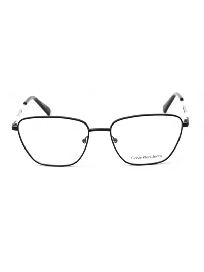 Calvin Klein Jeans Est.1978 Calvin Klein Jeans Cat Eye Women's Eyeglasses In Black