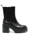 Calvin Klein Jeans Est.1978 Calvin Klein Jeans Chunky Heeled Chelsea Ankle Boot In Black
