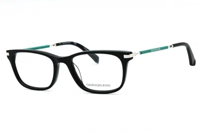 Calvin Klein Jeans Est.1978 Calvin Klein Jeans Ckj18705 Rectangular Acetate Eyeglasses In Black