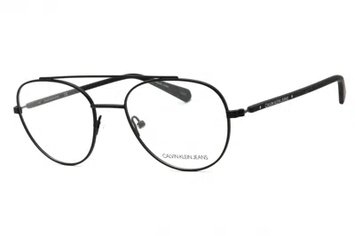 Calvin Klein Jeans Est.1978 Calvin Klein Jeans Ckj20304 Round Metal Frame Eyeglasses In Black