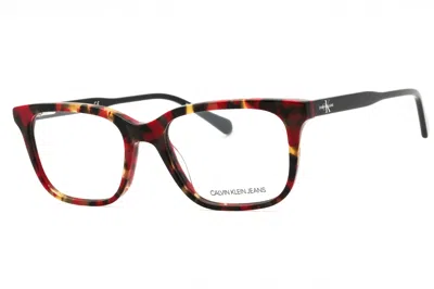 Calvin Klein Jeans Est.1978 Calvin Klein Jeans Ckj21606 Tortoiseshell Acetate Eyeglasses In Brown