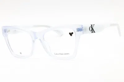 Calvin Klein Jeans Est.1978 Calvin Klein Jeans Ckj23646 Cat Eye Acetate Eyeglasses In White