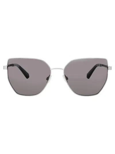 Calvin Klein Jeans Est.1978 Calvin Klein Jeans Ckj25209 S Sunglasses In Silver - Smoke