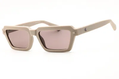 Calvin Klein Jeans Est.1978 Calvin Klein Jeans Ckj25622s Rectangular Propionate Sunglasses In Taupe