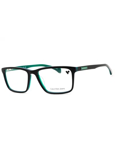 Calvin Klein Jeans Est.1978 Calvin Klein Jeans Ckj301 Rectangular Eyeglasses For Men In Green