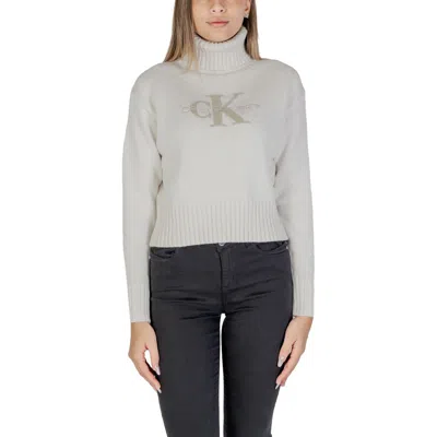 Calvin Klein Jeans Est.1978 Calvin Klein Jeans Cream Cotton Women's Sweater