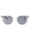 Calvin Klein Jeans Est.1978 Calvin Klein Jeans Crystal Clear Acetate Sunglasses In Neutral