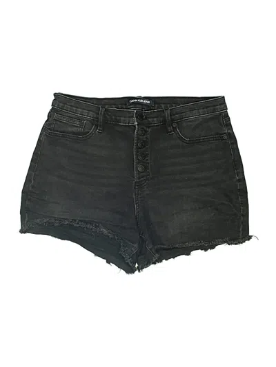 Pre-owned Calvin Klein Jeans Est.1978 Calvin Klein Jeans Denim Shorts In Black