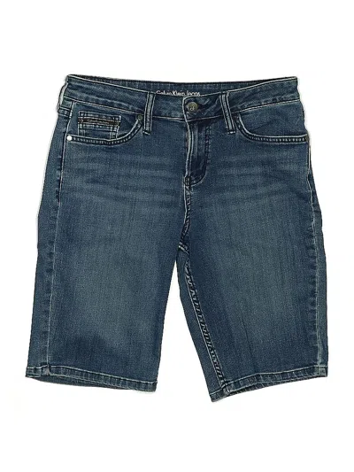Pre-owned Calvin Klein Jeans Est.1978 Calvin Klein Jeans Denim Shorts In Blue