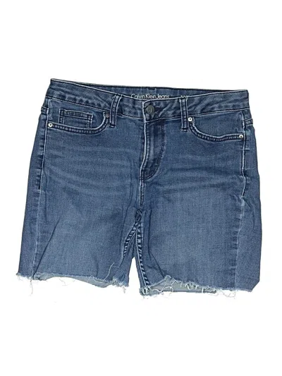 Pre-owned Calvin Klein Jeans Est.1978 Calvin Klein Jeans Denim Shorts In Blue