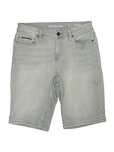 Pre-owned Calvin Klein Jeans Est.1978 Calvin Klein Jeans Denim Shorts In Gray
