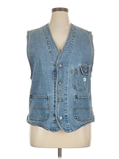 Pre-owned Calvin Klein Jeans Est.1978 Calvin Klein Jeans Denim Vest In Blue