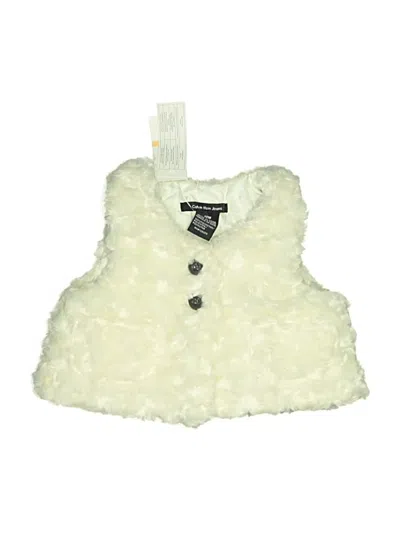 Pre-owned Calvin Klein Jeans Est.1978 Babies' Calvin Klein Jeans Faux Fur Vest In White