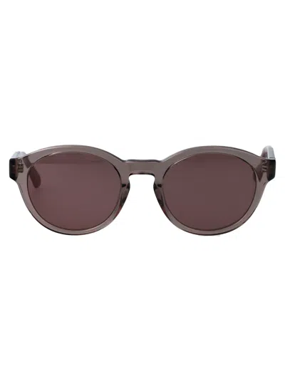 Calvin Klein Jeans Est.1978 Calvin Klein Jeans Transparent Grey Acetate Sunglasses In Pattern
