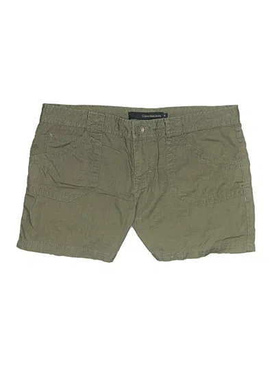 Pre-owned Calvin Klein Jeans Est.1978 Calvin Klein Jeans Khaki Shorts In Green