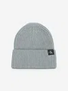 Calvin Klein Jeans Est.1978 Calvin Klein Jeans Kids Monogram Rib Beanie In Green