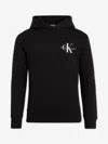 Calvin Klein Jeans Est.1978 Calvin Klein Jeans Kids Small Monogram Hoodie In Black