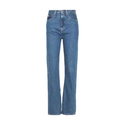 Calvin Klein Jeans Est.1978 Calvin Klein Jeans Light Blue Cotton Jeans & Women's Pant