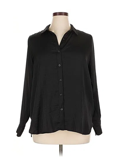 Pre-owned Calvin Klein Jeans Est.1978 Calvin Klein Jeans Long Sleeve Blouse In Black