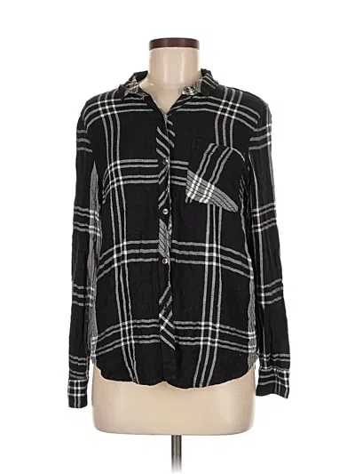 Pre-owned Calvin Klein Jeans Est.1978 Calvin Klein Jeans Long Sleeve Blouse In Black