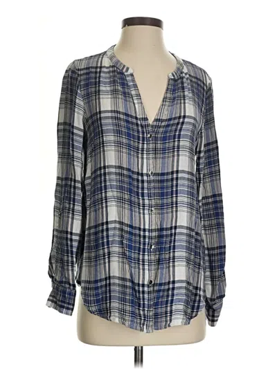 Pre-owned Calvin Klein Jeans Est.1978 Calvin Klein Jeans Long Sleeve Blouse In Blue