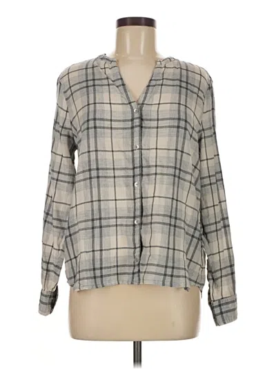 Pre-owned Calvin Klein Jeans Est.1978 Calvin Klein Jeans Long Sleeve Blouse In Gray