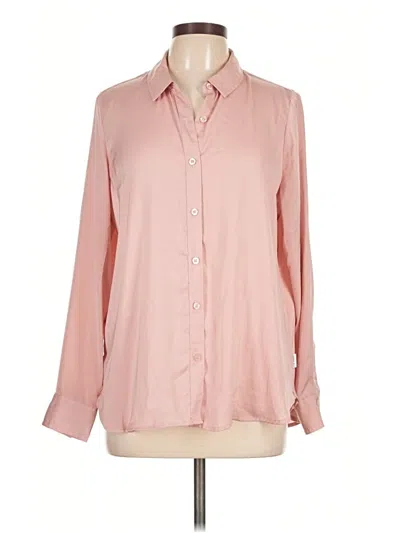 Pre-owned Calvin Klein Jeans Est.1978 Calvin Klein Jeans Long Sleeve Blouse In Pink