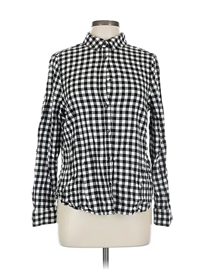 Pre-owned Calvin Klein Jeans Est.1978 Calvin Klein Jeans Long Sleeve Button Down Shirt In Black